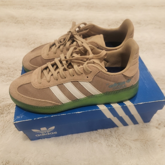 adidas Other - Adidas Beige and Green Sneakers S4m3a